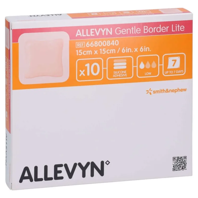 Allevyn Gentle Border Lite 15x15 cm Scha 10 buc — preț și oferte