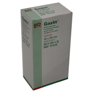 Comprese de tifon Gazin 10x20 cm sterile 8x25X2 buc