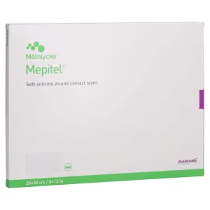 Mepitel silicon plasă bandaj 20x30 cm sterile 5 buc