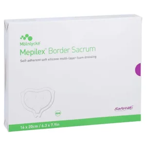 Pansament din spumă Mepilex Border Sacrum 16x20 c 10 buc