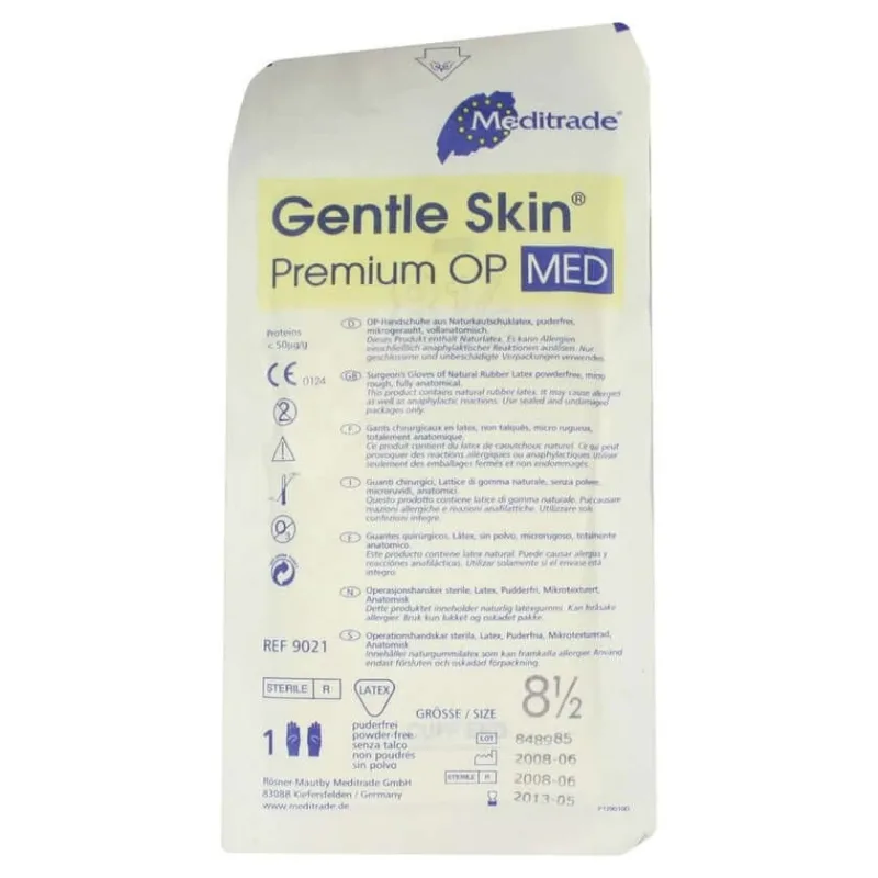 Mănuși chirurgicale din latex mărimea 8.5 pulbere sterilă 1X2 buc — preț și oferte