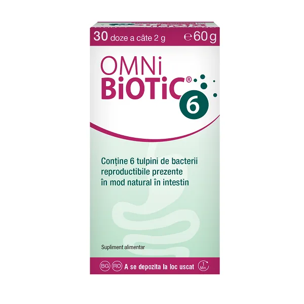 Omni Biotic 6, Institut AllergoSan | 60 g — preț și oferte
