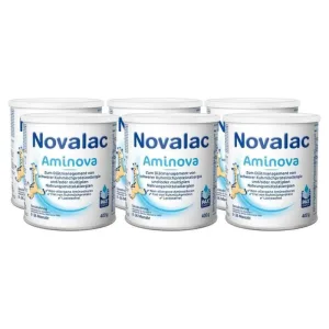 Novalac Aminova hrană specială 0-36 luni 6X400 g
