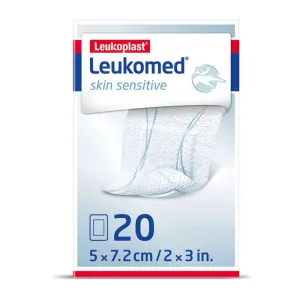 Leukomed piele sensibilă sterilă 5x7,2 cm 20 buc.