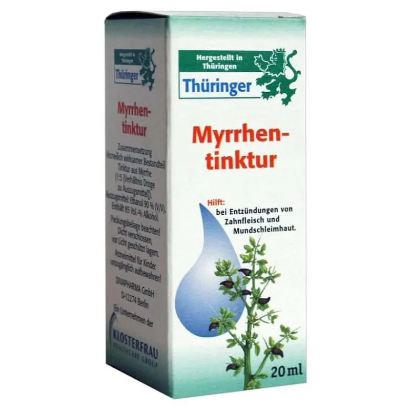 Tinctură de smirnă de Turingia 20 ml — preț și oferte