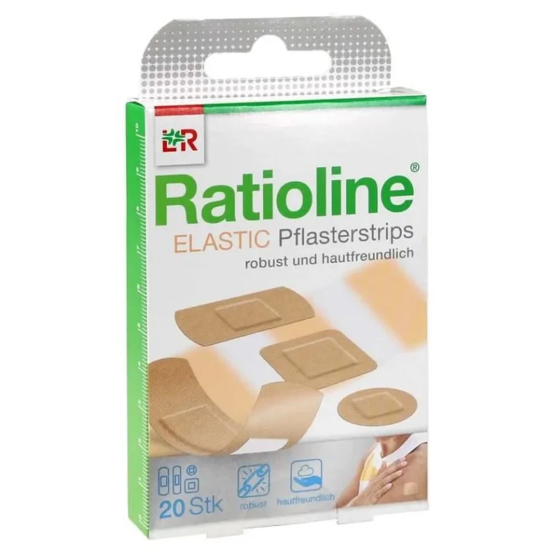 Ratioline Benzi elastice de ipsos în 4 dimensiuni 20 buc — preț și oferte