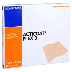 Acticoat Flex 3 10x10 cm bandaj 5 buc