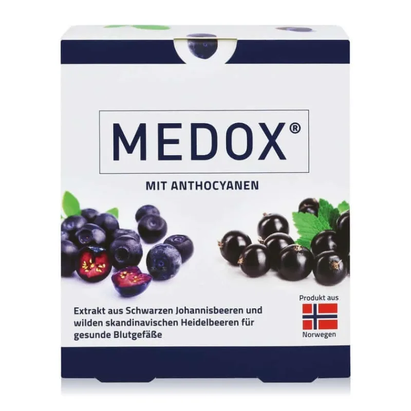 MEDOX - Antocianine din fructe de pădure vegan capsule 30 Capsule — preț și oferte