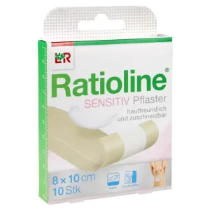 Ratioline Pansament rapid sensibil 8 cm x 1 m 1 buc