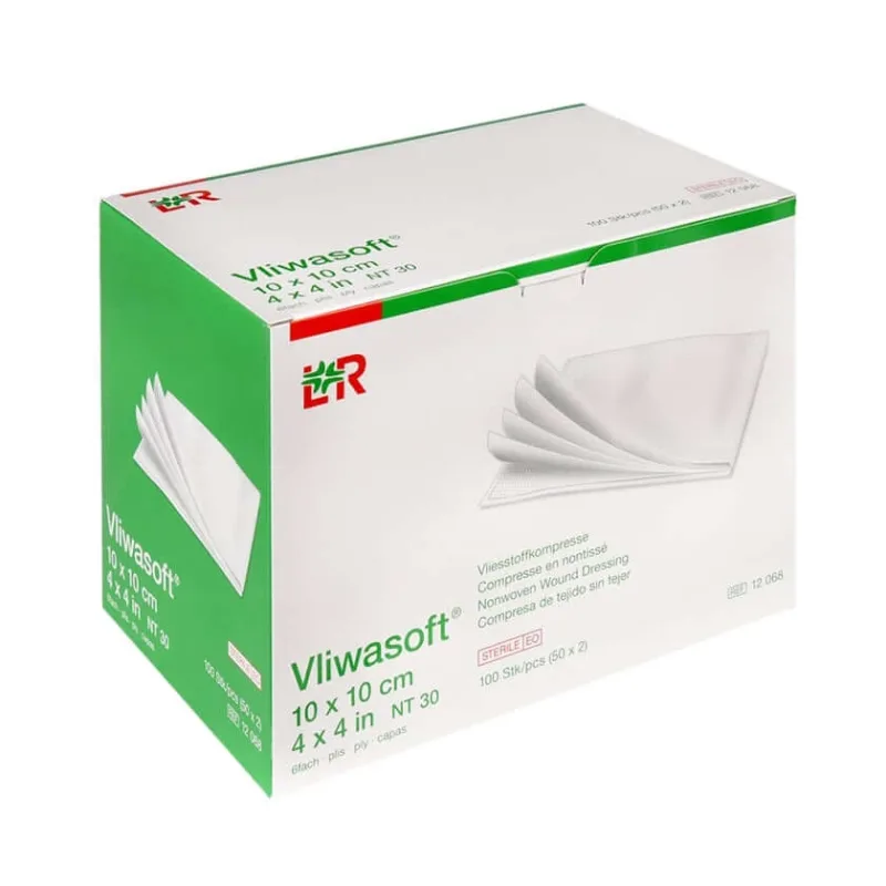 Vliwasoft comprese nețesute sterile 10x10 c 50X2 buc — preț și oferte