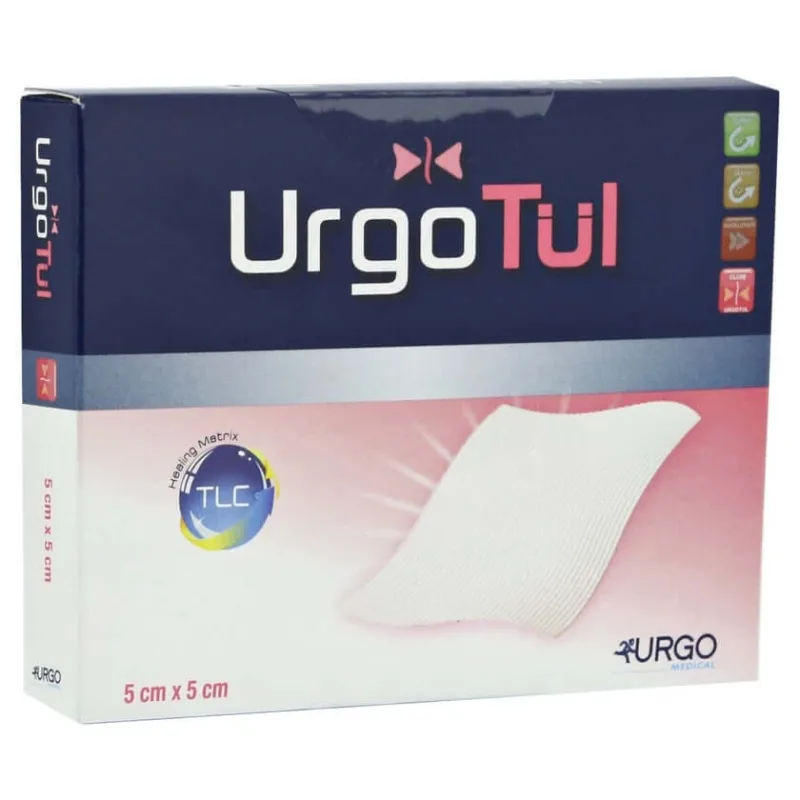 Urgotül 5x5 cm distribuitor de tifon pentru răni 10 buc — preț și oferte