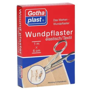 Gothaplast, plasture elastic 1 m x 6 cm, 1 buc.