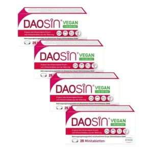 DAOSiN Vegan pachet de patru 4X25 buc