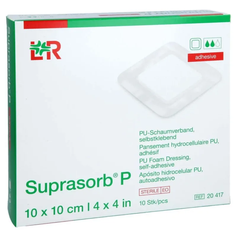 Pansament din spumă PU Suprasorb P 10 x 10 cm 10 buc. — preț și oferte