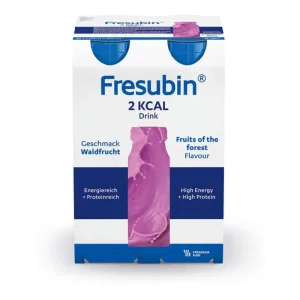 Fresubin 2 kcal fructe de pădure alimente de băut cu conținut ridicat de calorii 4X200 ml