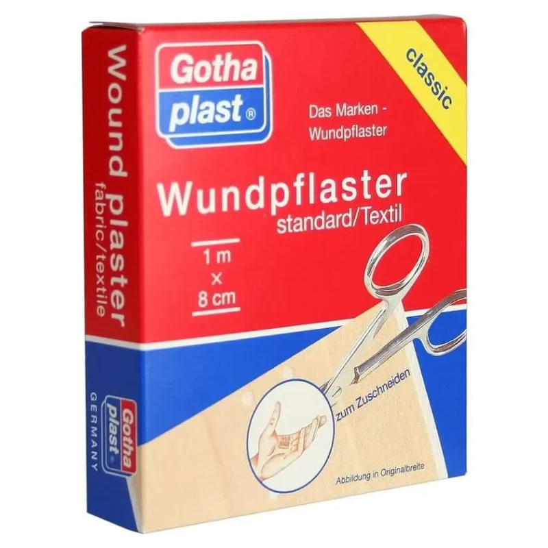 Gothaplast tencuială pentru răni standard 1mx8cm 1 buc — preț și oferte
