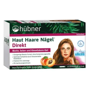HÜbner Skin Hair Nails Direct Apricot Liquid 15X15 ml