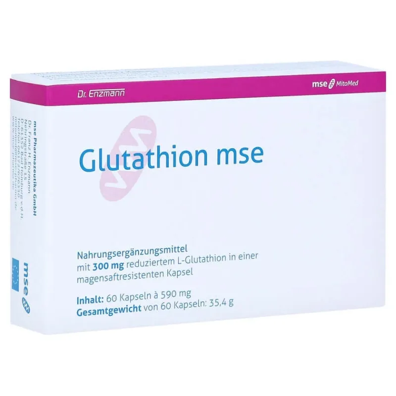 Glutation MSE gastro-rezistente capsule 60 Capsule — preț și oferte