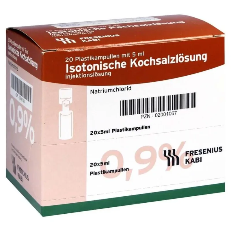 Soluție salină izotonică 0,9% Plastika 20X5 ml — preț și oferte