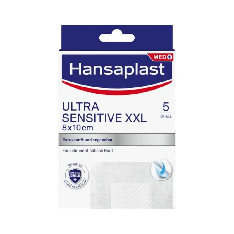 Hansaplast Pansament pentru plăgi ultrasensibile 8 5 buc — preț și oferte