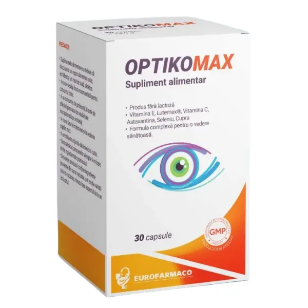 Optikomax, Eurofarmaco | 30 capsule — preț și oferte