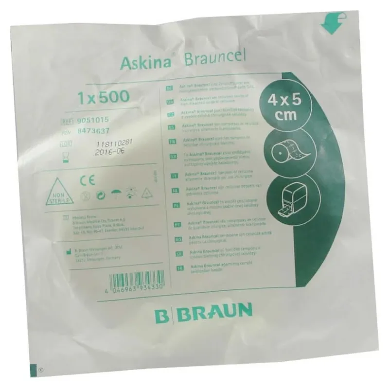 Askina Brauncel 4x5 cm tampon de celuloză 500 buc. — preț și oferte