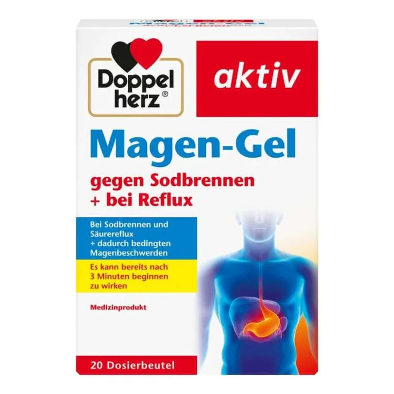 Gel pentru stomac Double Heart Active 20X10 ml — preț și oferte