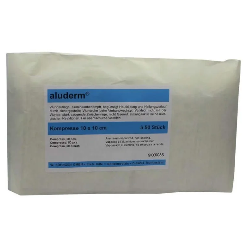 Comprese Aluderm 10x10 cm 50 buc — preț și oferte