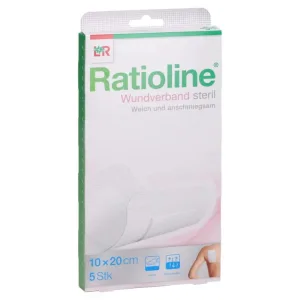 Pansament Ratioline 10x20 cm steril 5 buc