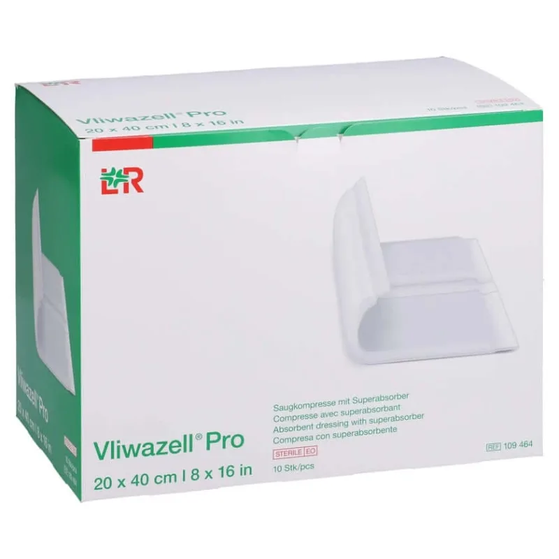 Vliwazell Pro Superabsorb.compress.sterile 2 10 buc — preț și oferte