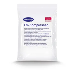 Compresele ES sterile, 8 straturi, 5 x 5 cm, 5 x 2 buc.