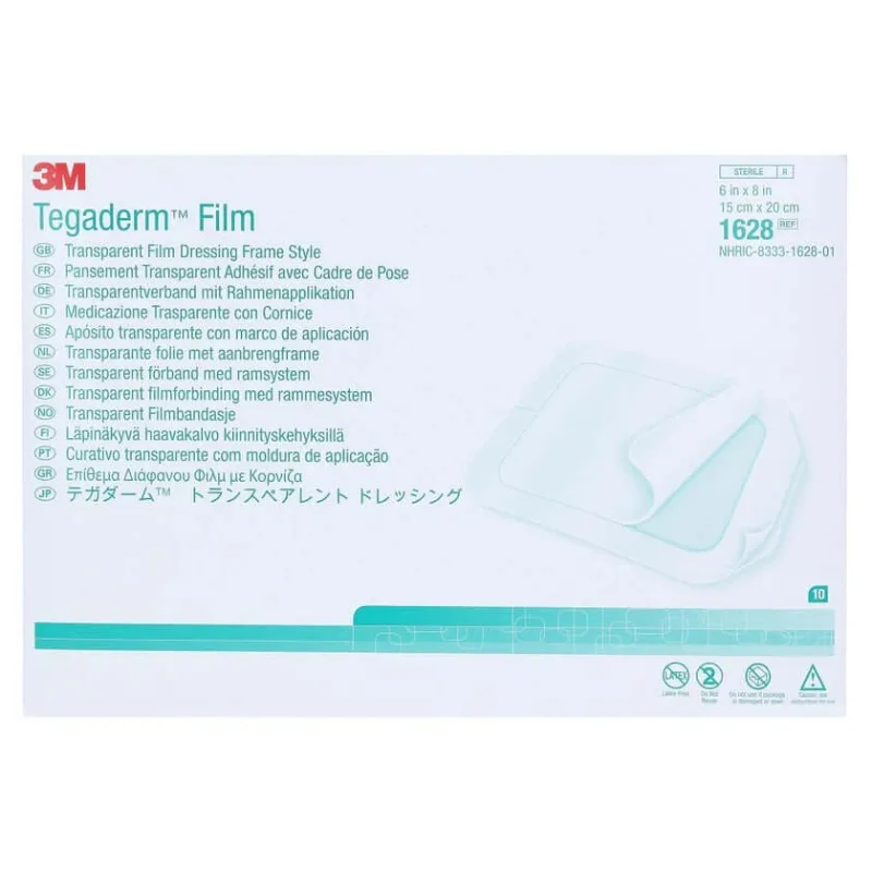 Tegaderm 3M Film 15x20 cm 1628, 10 bucăți — preț și oferte