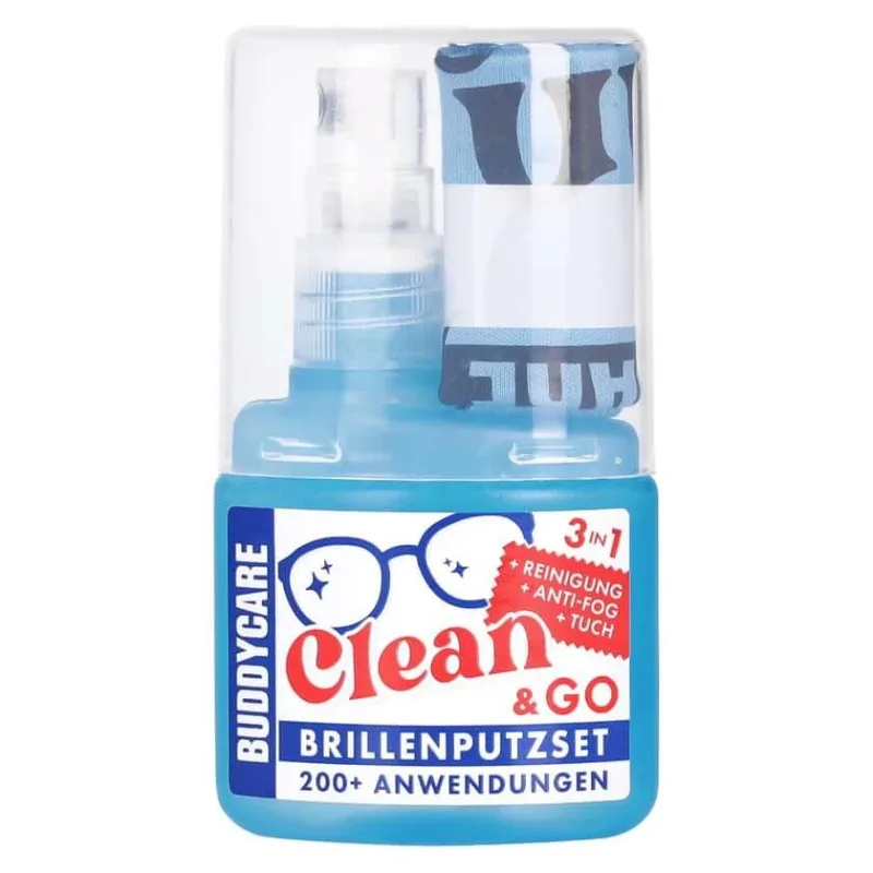 BUDDYCARE Clean & Go Set de curățare pentru ochelari 3 în 1, 30 ml — preț și oferte