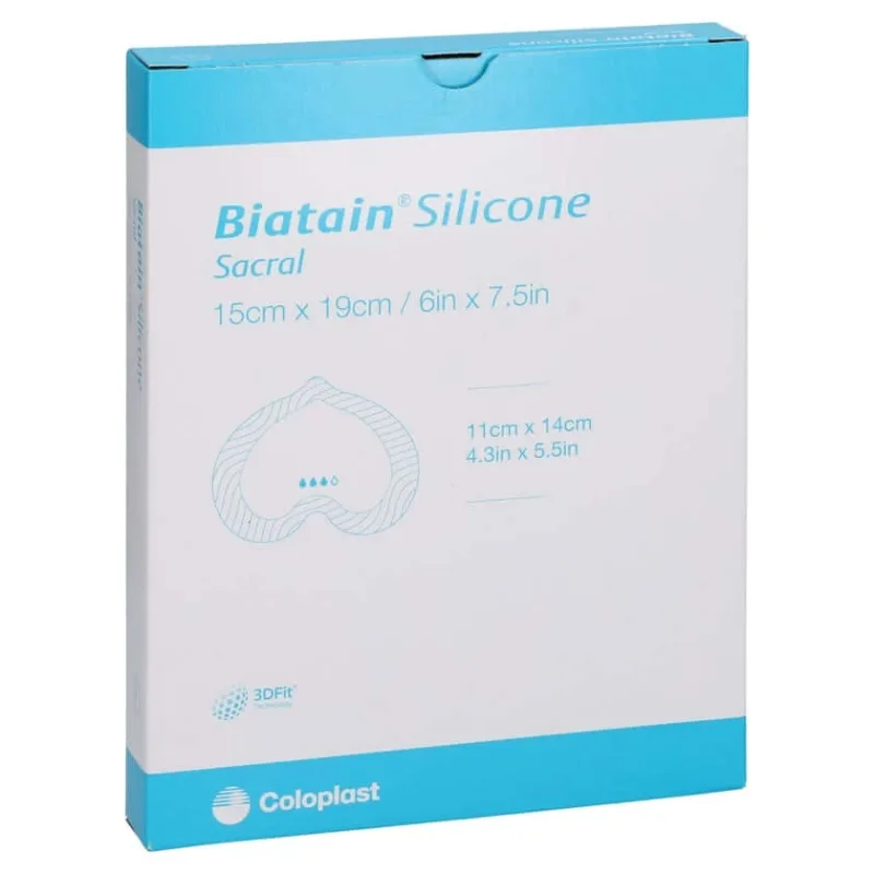 Biatain – Pachet de tampoane din spumă de silicon pentru zona sacrală, mici, 15 x 19 cm, 5 buc. — preț și oferte