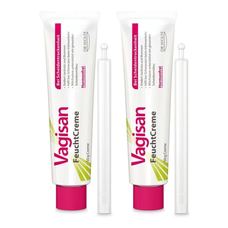 Vagisan Cremă umedă, pachet dublu, 2 x 50 g — preț și oferte
