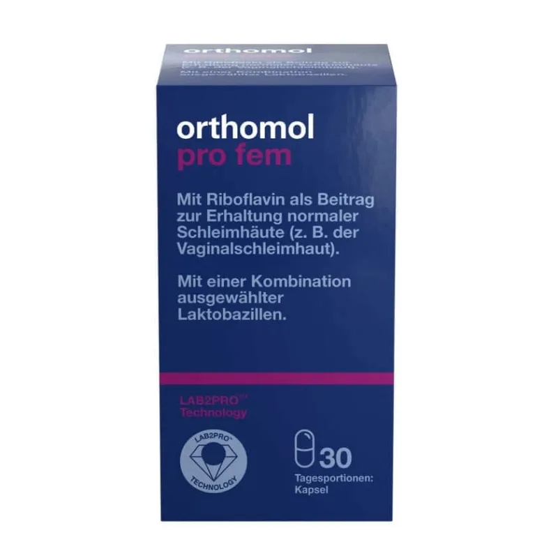 Orthomol Pro Fem, capsule, 30 buc. — preț și oferte