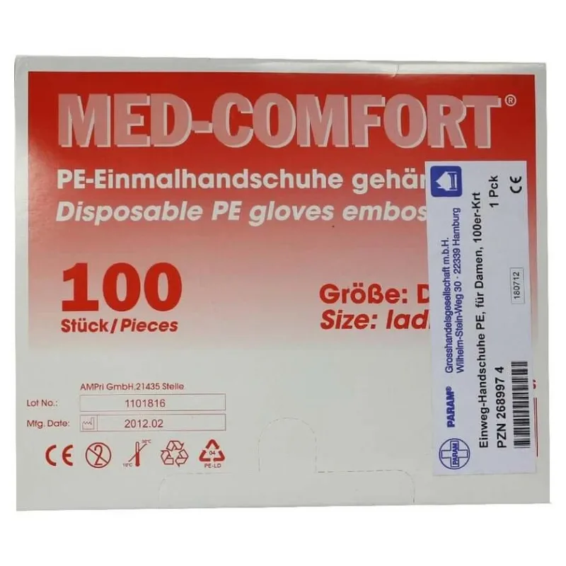 Mănuși de unică folosință pentru femei cutie 100 buc — preț și oferte