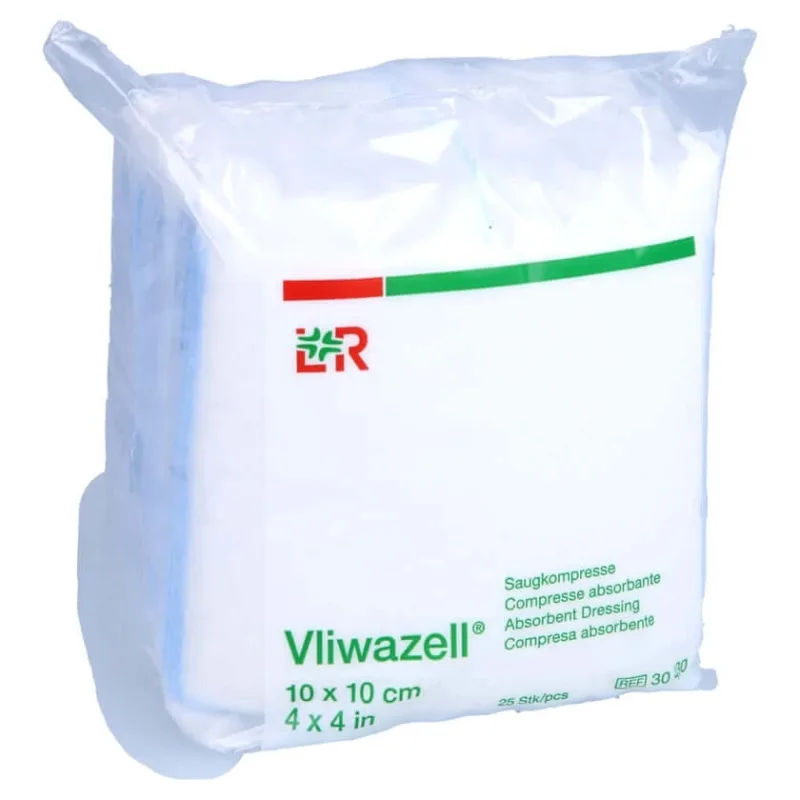 Vliwazell tampoane absorbante nesterile 10x10 25 buc. — preț și oferte
