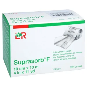 Pansament cu film Suprasorb F 10 cmx10 m u 1 buc