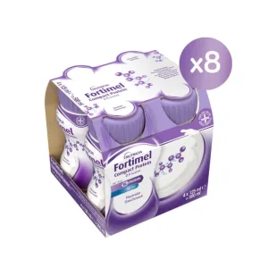 Fortimel Compact Protein 2.4 Kcal Neutru 8X4X125 ml