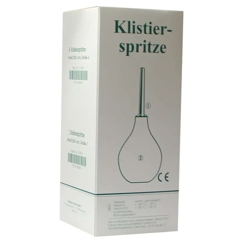 Seringă pentru clisme dimensiune 6 în formă de pară cu canulă 200 g 1 buc — preț și oferte