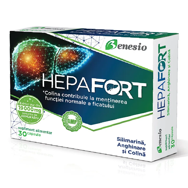 Hepafort, 30 capsule, Benesio — preț și oferte