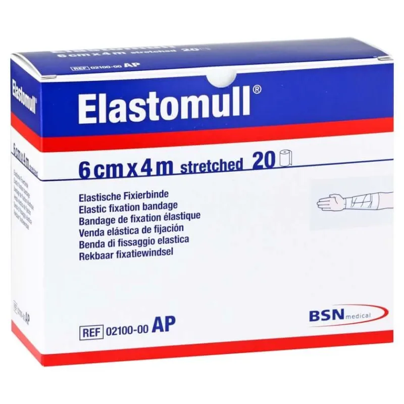 Bandă elastică de fixare Elastomull 6 cmx4 m 20 buc — preț și oferte
