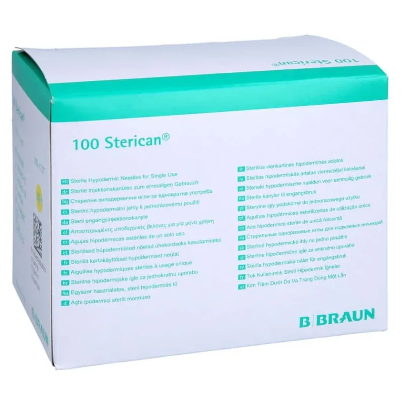 Canulă Sterican de unică folosință 30 G 12 Mm 100 buc — preț și oferte