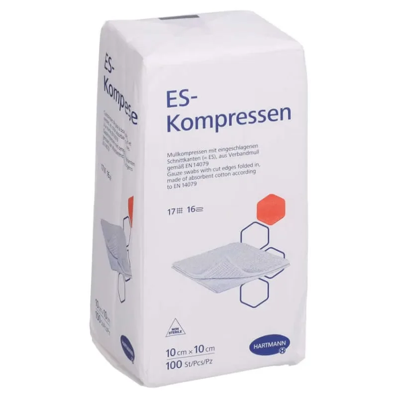 Es-comprese nesterile 10x10 cm 16-fold 100 buc. — preț și oferte