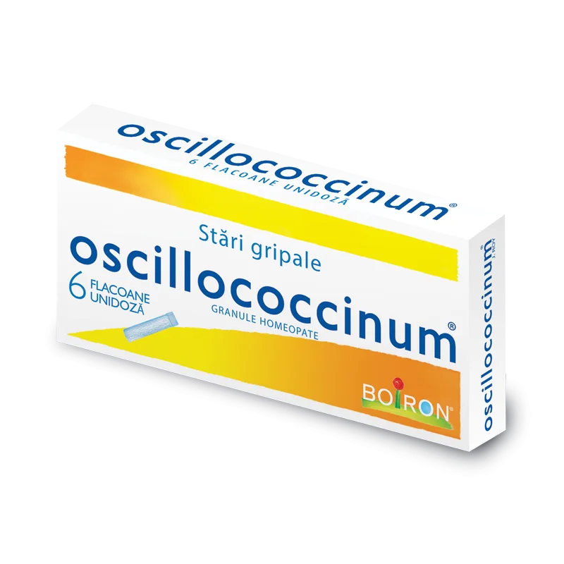 Oscillococcinum granule homeopate, Boiron | 6 unidoze — preț și oferte