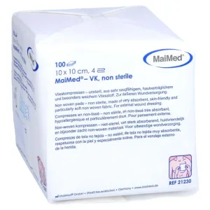 Comprese nețesute nesterile 10x10 cm 100 buc.