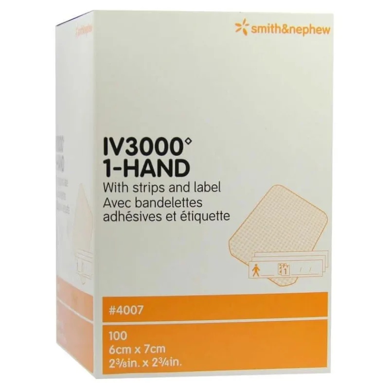 Opsite IV 3000 6x7 cm canulă transparentă fixi 100 buc. — preț și oferte