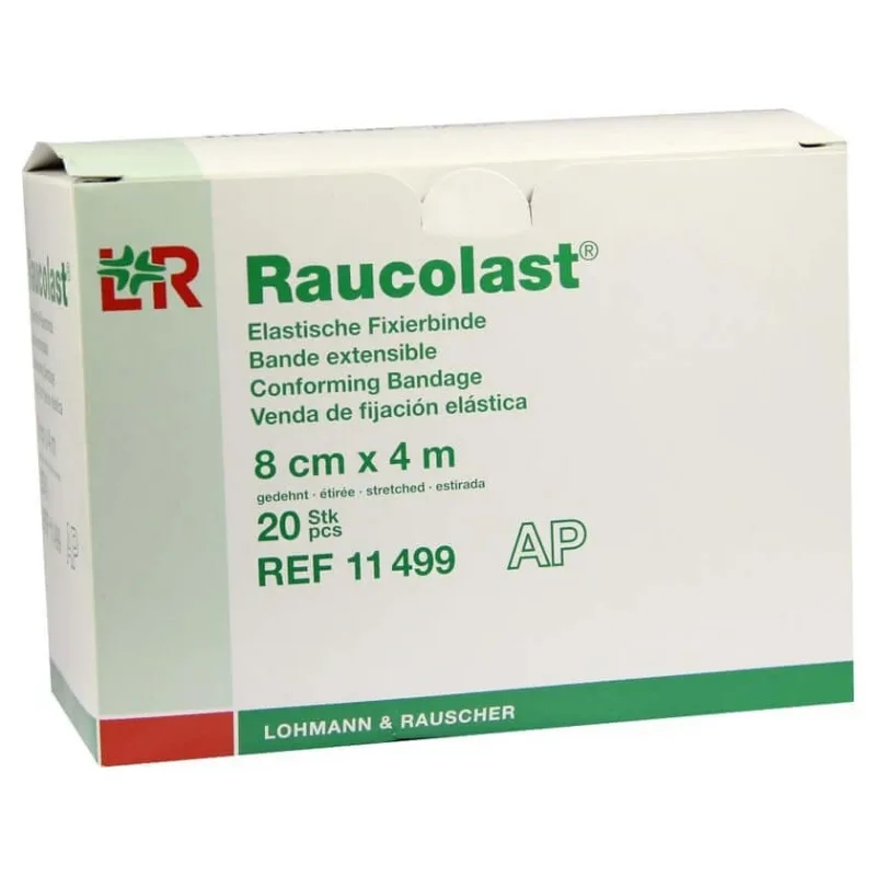 Bandaje Elafix Raucolast 8 cm fără celofan 20 buc. — preț și oferte