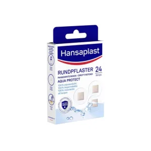 Hansaplast tencuieli rotunde Aqua Protect 24 buc